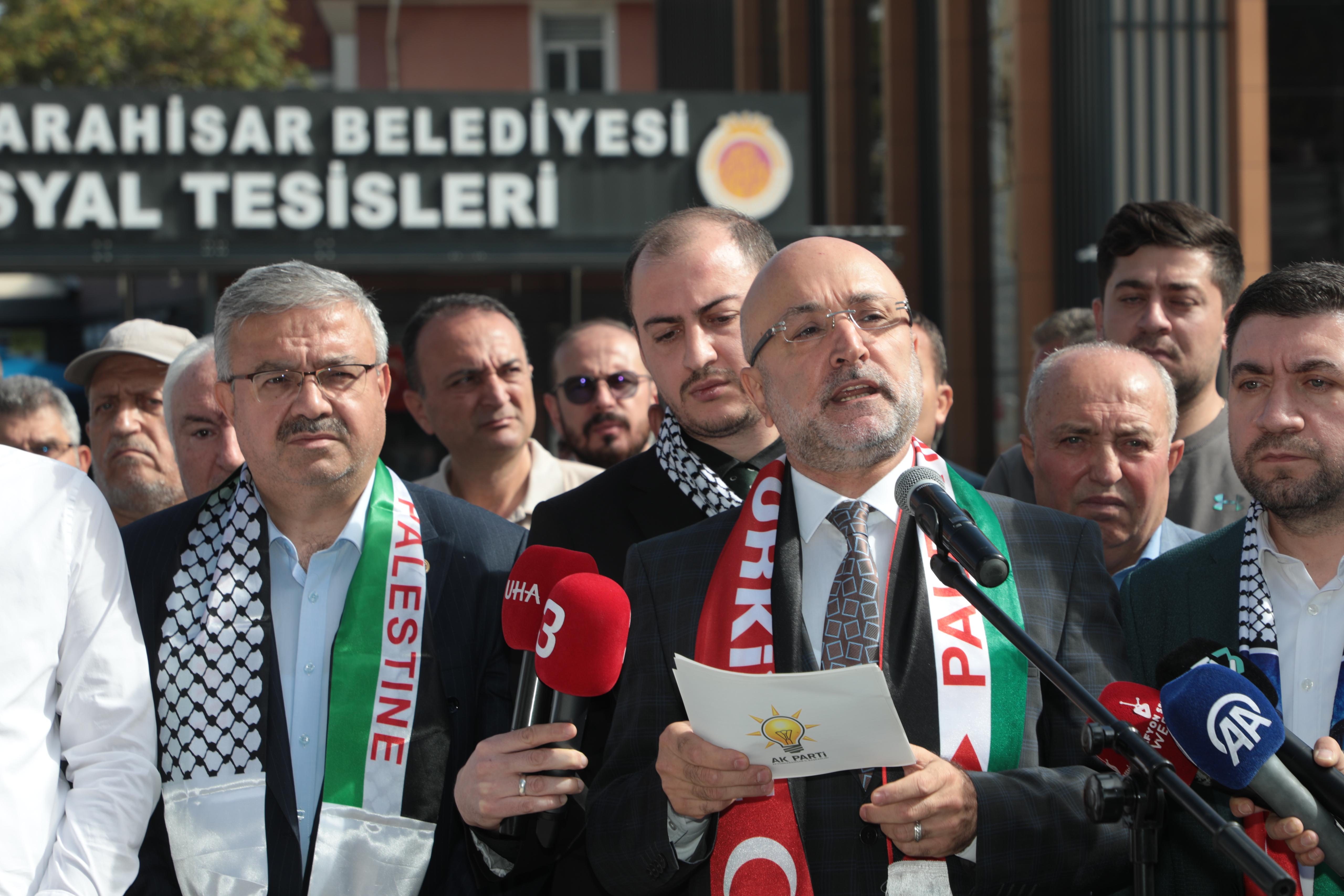 AK Parti İl Başkanı Şahin: “Filistin Davası Tüm İnsanlığın Vicdan Sınavıdır"