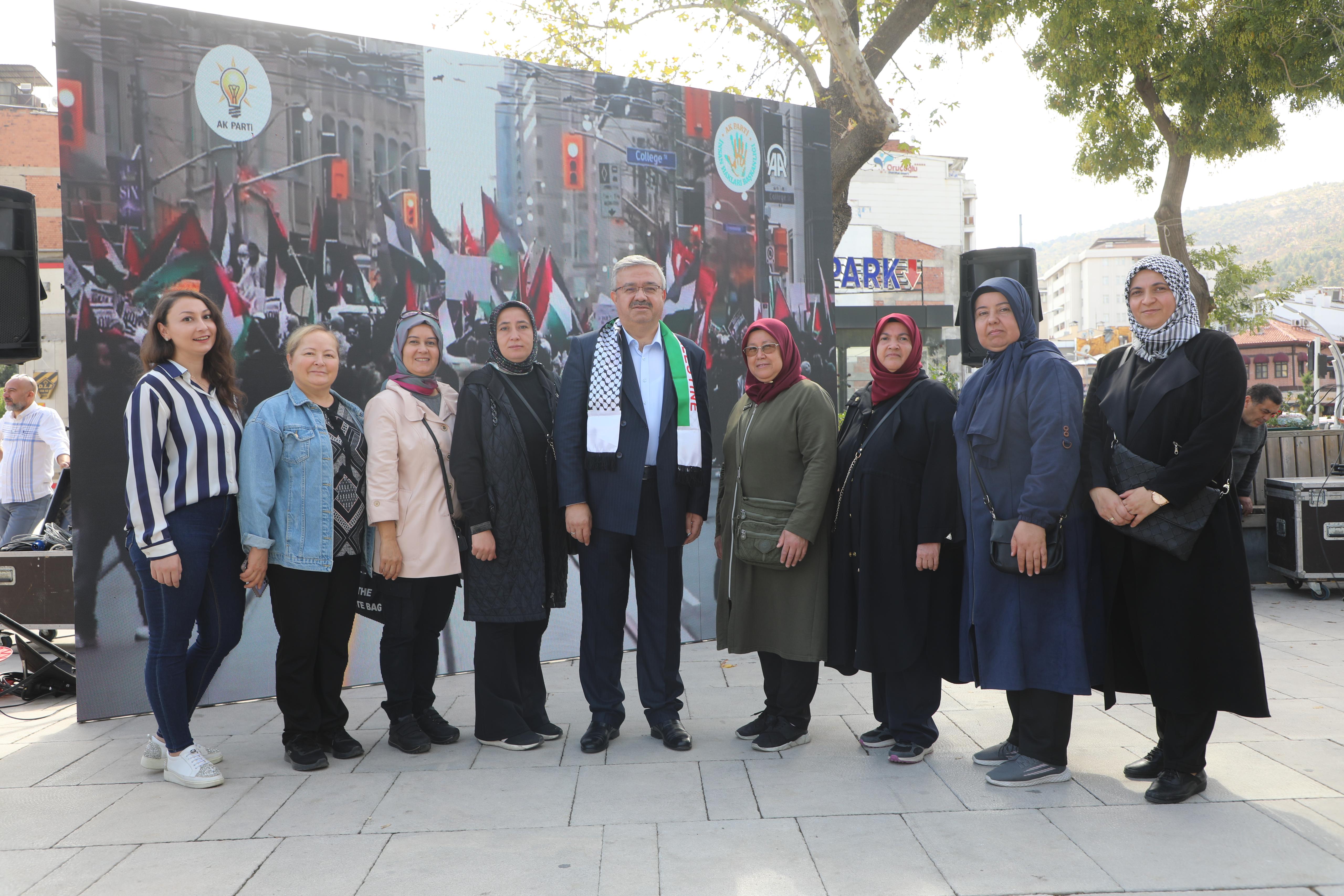 AK Parti İl Başkanı Şahin: “Filistin Davası Tüm İnsanlığın Vicdan Sınavıdır"