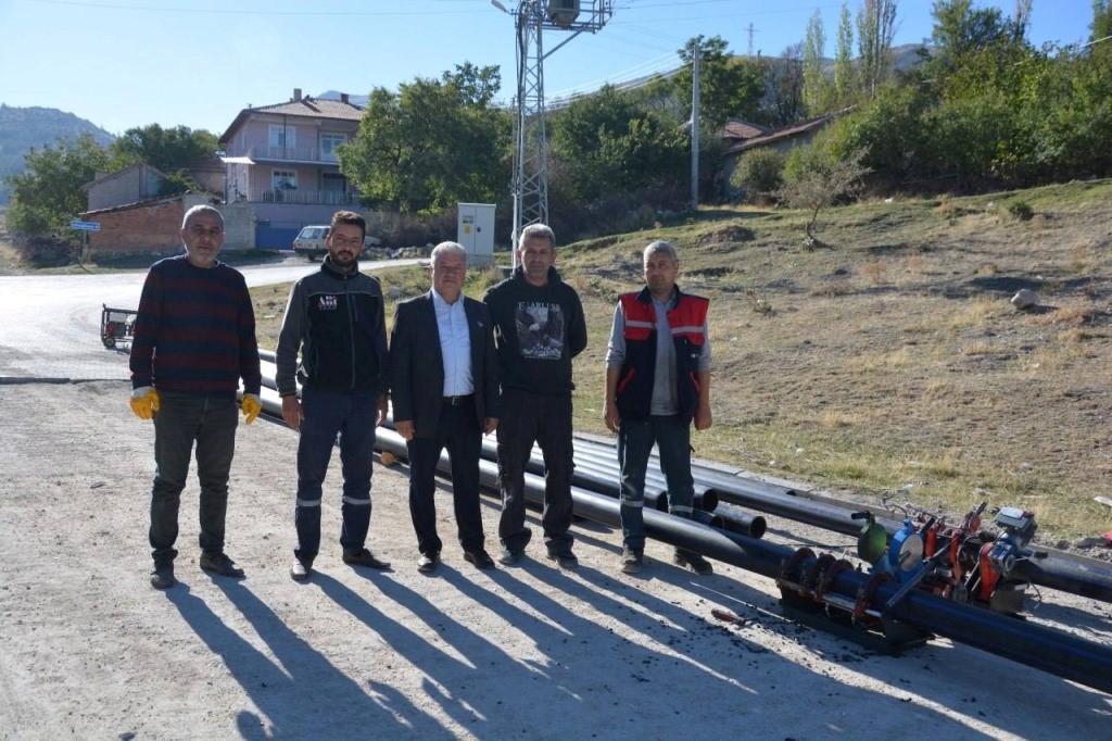 TATARLI'DA İÇME SUYU HATTI YENİLEME ÇALIŞMALARI BAŞLADI