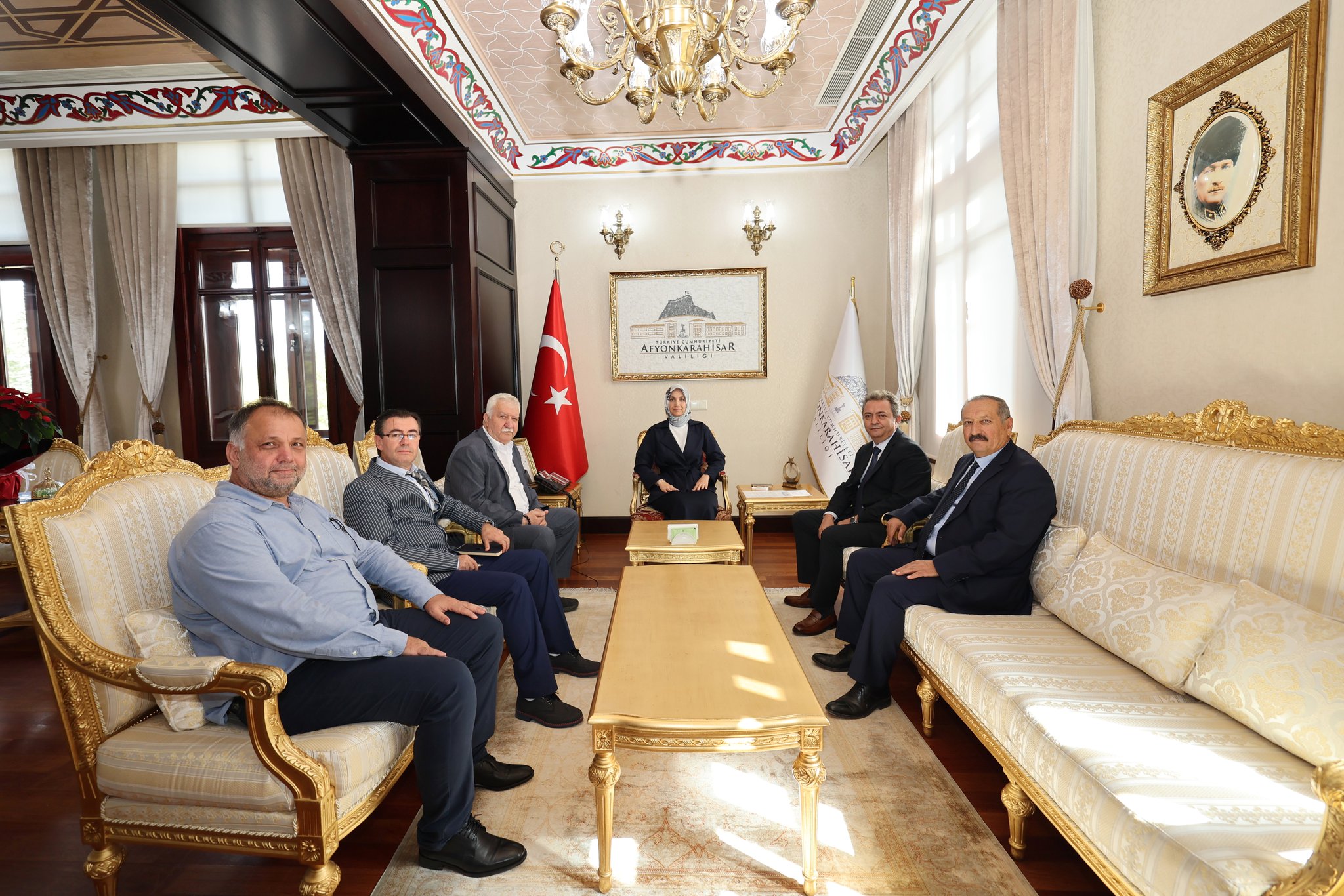 Vali Doç. Dr. Yiğitbaşı, TMMOB ve AKÜ Temsilcilerini Ağırladı