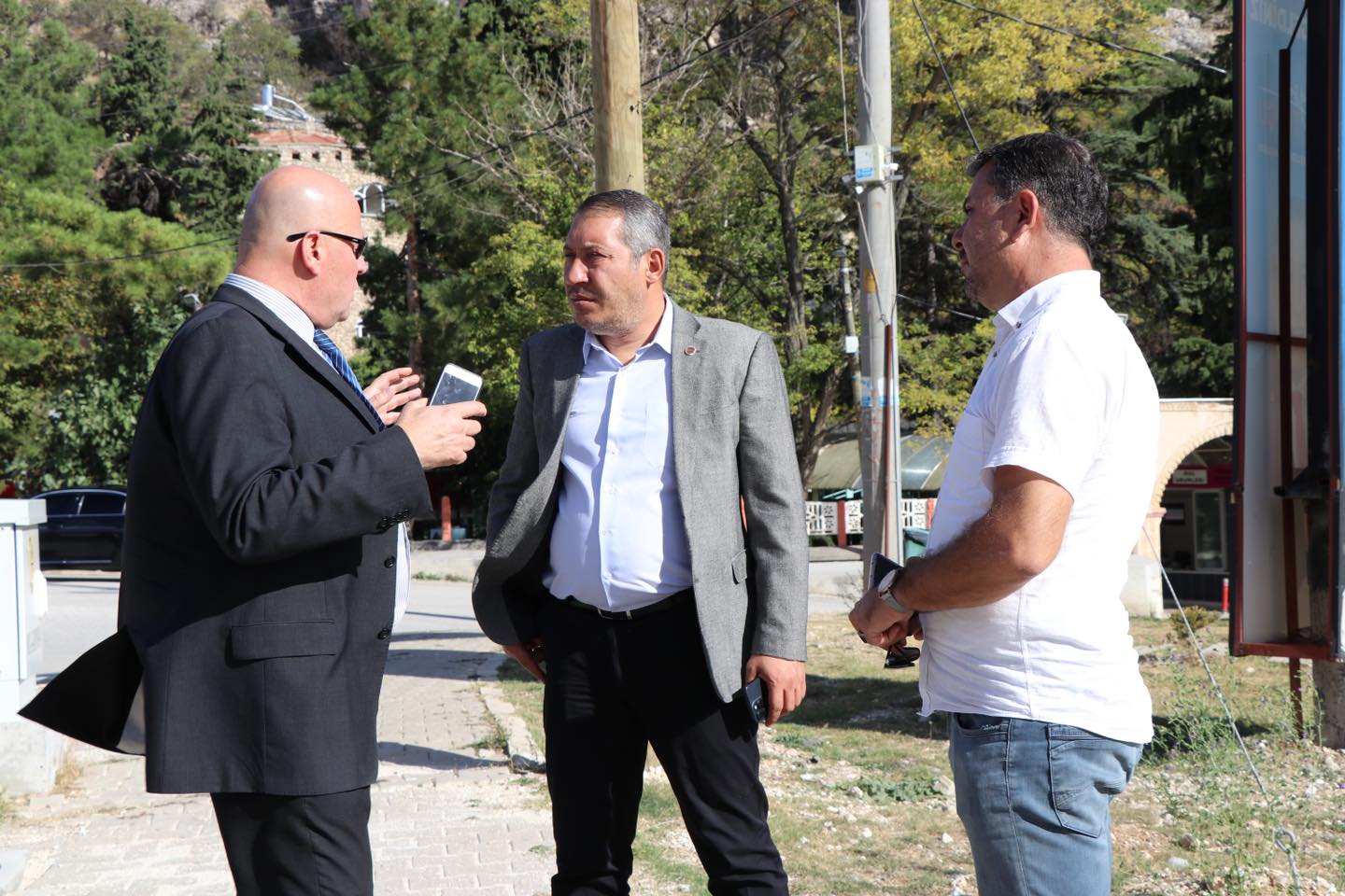 Müdür Yusuf Altın'dan Başkan Topçu’ya Ziyaret