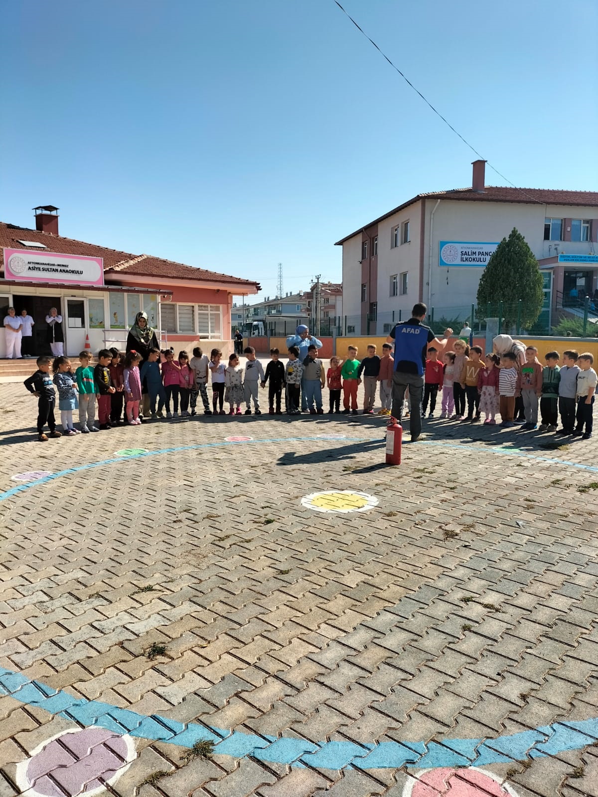 ANAOKULU ÖĞRENCİLERİNE AFET FARKINDALIK EĞİTİMİ VERİLDİ