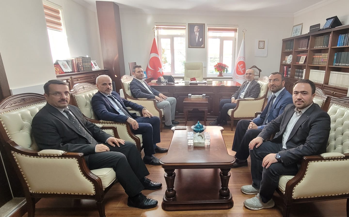 AFSÜ Heyeti’nden Müftü İmamoğlu'na Ziyaret