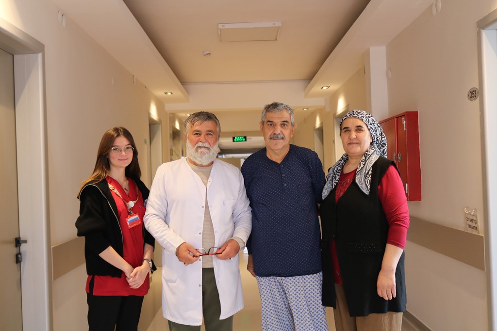 FUAR HASTANESİ'NDE SAĞLIĞINA KAVUŞTU!