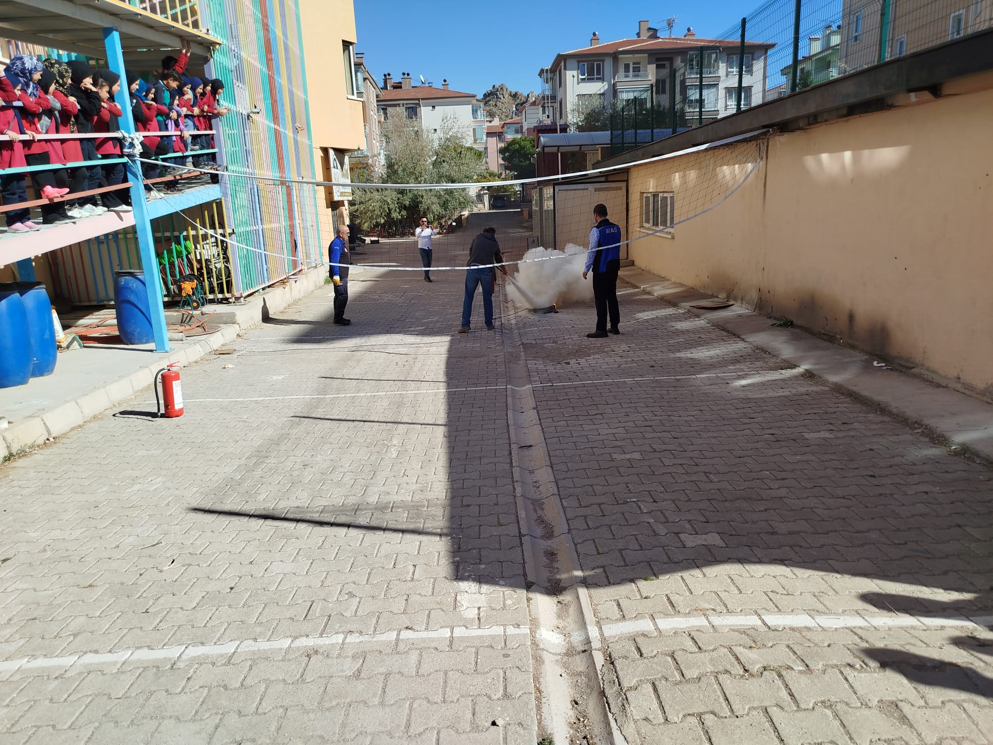 Müdür Altunbulak Yakından Takip Ediyor Öğrenciler AFAD Ekiplerinden Tam Not Aldı