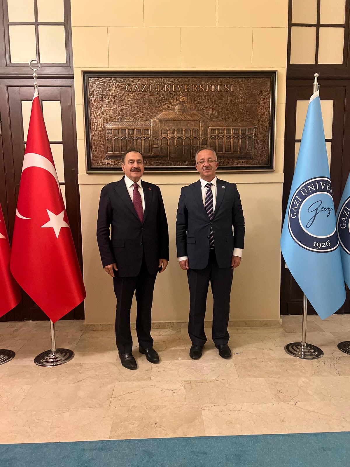 Afyon’a Değer Katan Eroğlu Ankara’da Temaslarda Bulundu