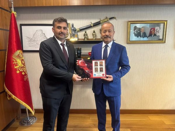 Vekil Taytak Bolvadin Ülkü Ocakları Heyetini TBMM'de Ağırladı