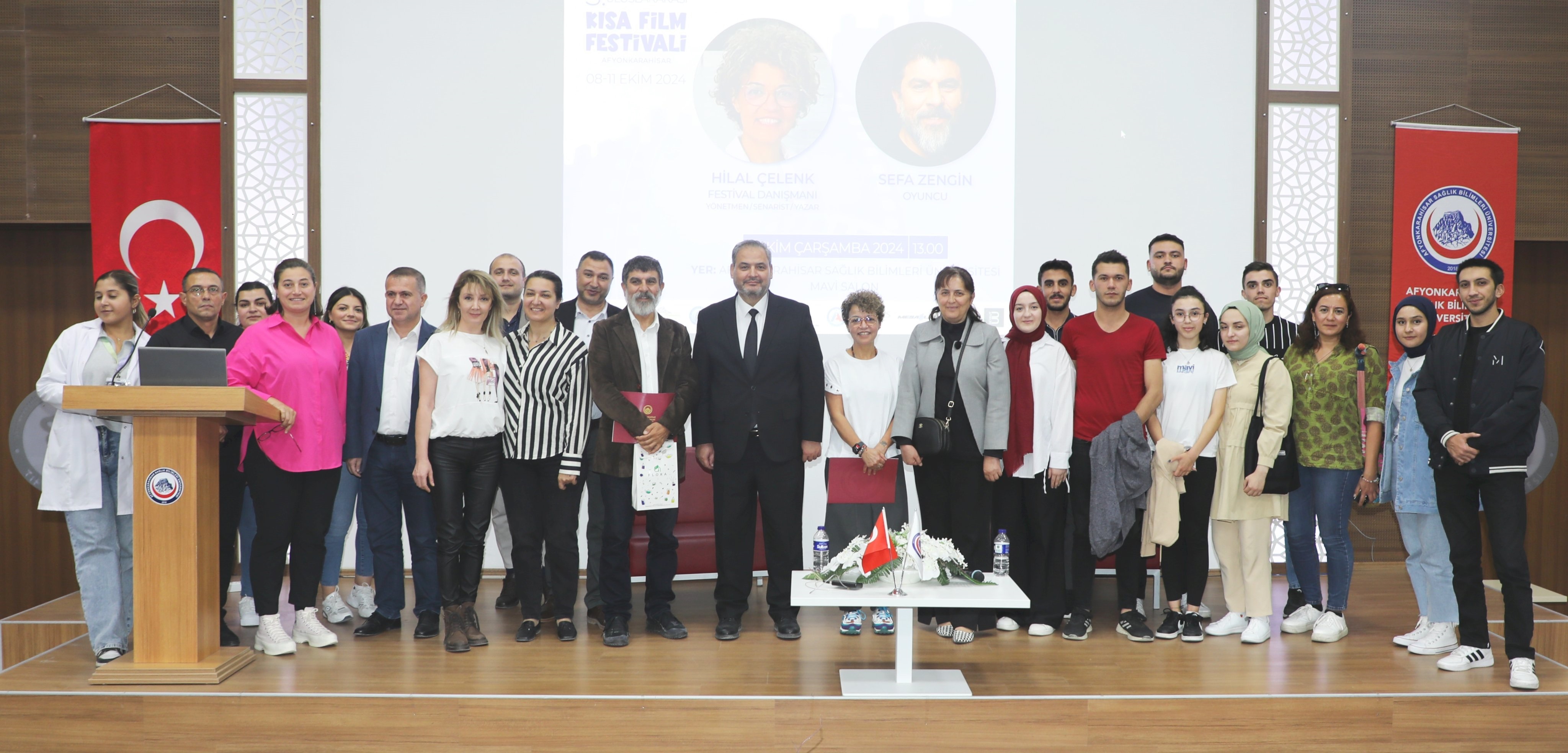 AFSÜ’DE KISA FİLM FESTİVALİ SÖYLEŞİSİ “KARAKTER OLUŞTURMADA OYUNCU İLE SENARİSTİN YOLCULUĞU” YAPILDI