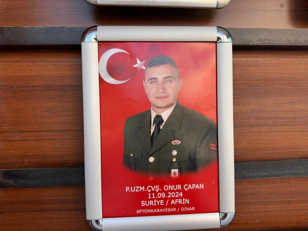 Dinar'da Şehit Piyade Uzman Çavuş Onur Çapan'ın Hatırası Yaşatıldı