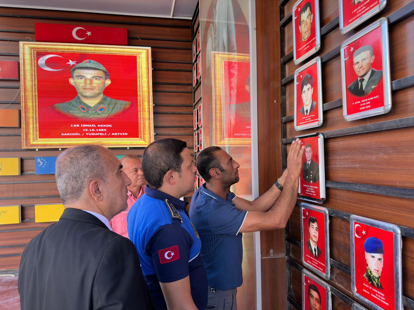 Dinar'da Şehit Piyade Uzman Çavuş Onur Çapan'ın Hatırası Yaşatıldı