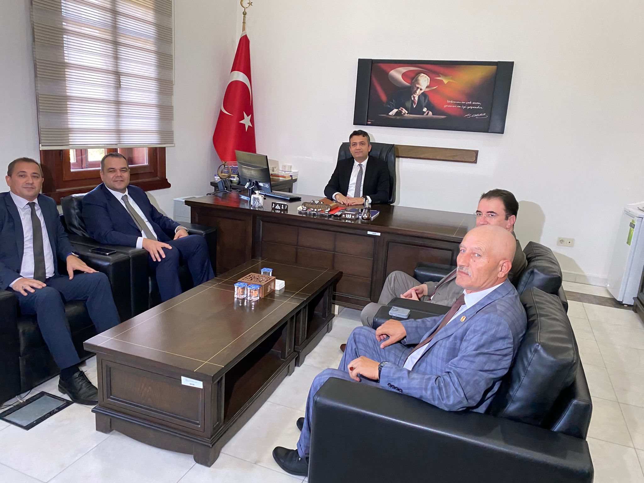 AGC Heyeti, Vali Yardımcısı Mehmet Keklik’i ziyaret etti