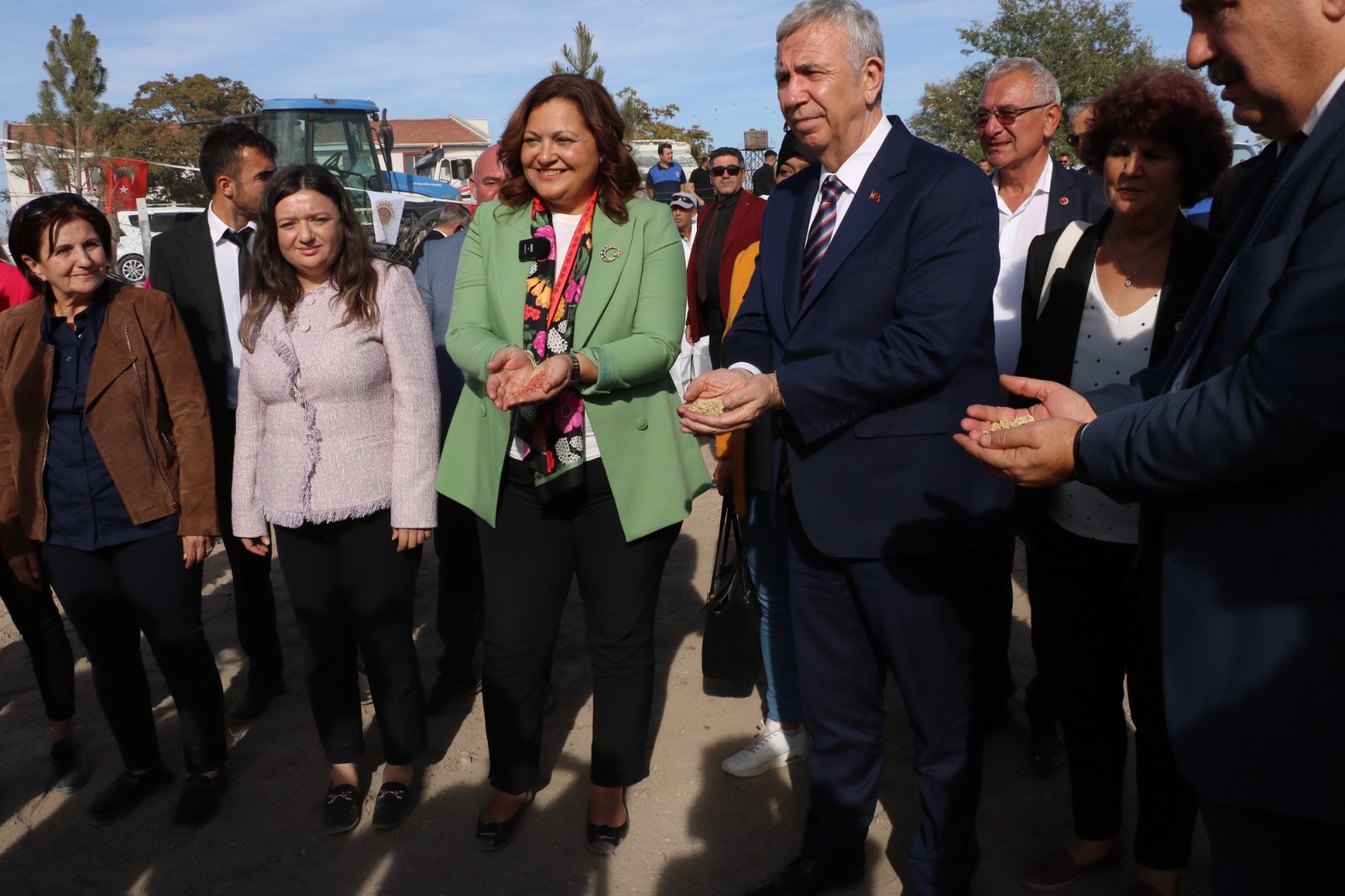 BAŞKAN YAVAŞ VE BAŞKAN KÖKSAL'DAN ORTAK TARIM PROJESİ