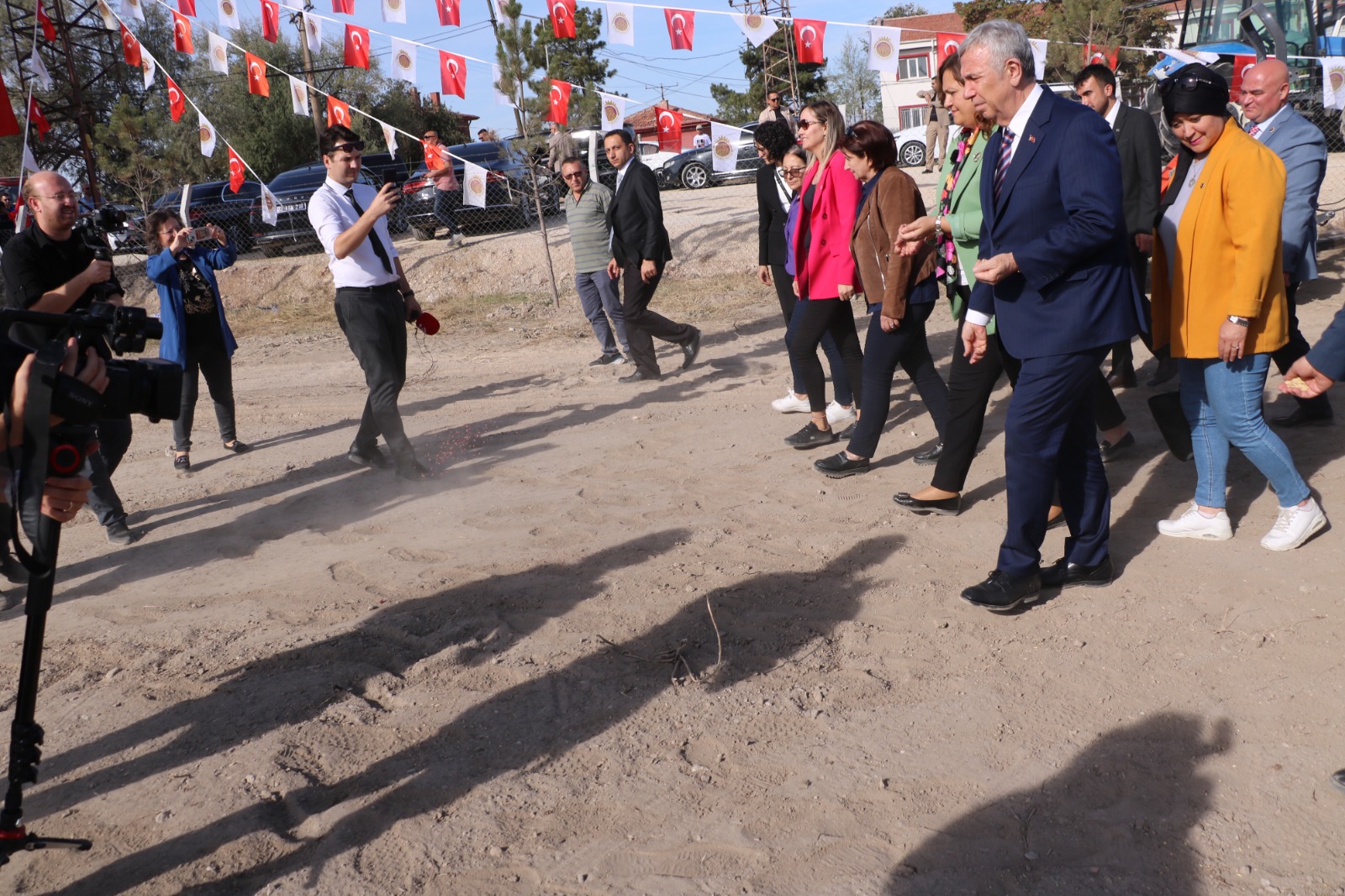 BAŞKAN YAVAŞ VE BAŞKAN KÖKSAL'DAN ORTAK TARIM PROJESİ