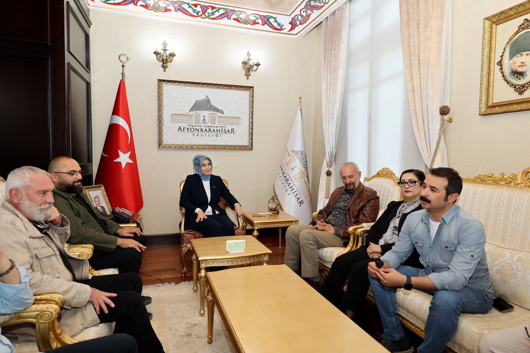Vali Yiğitbaşı Gönül Dağı Ekibiyle Görüştü!