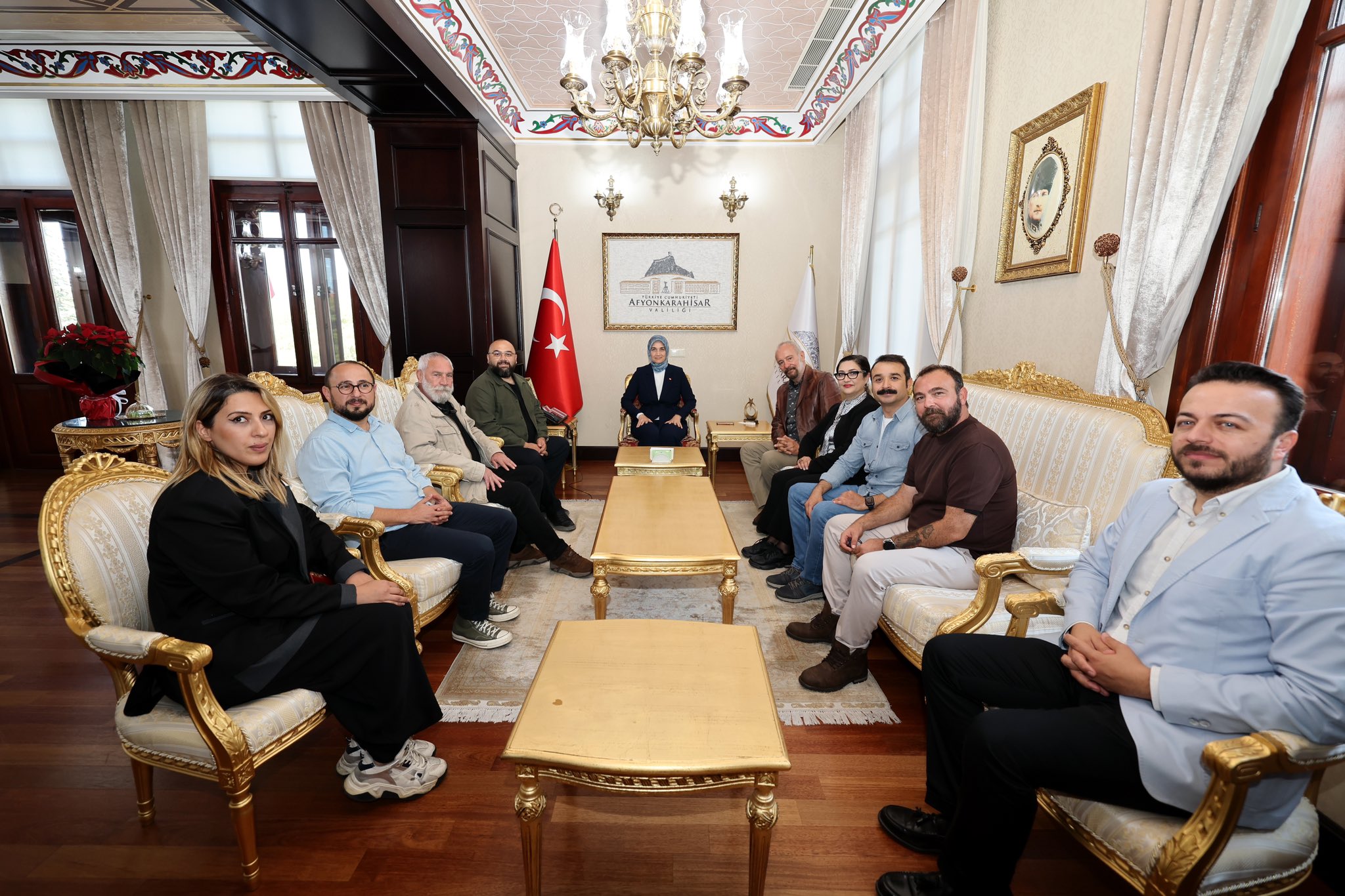 Vali Yiğitbaşı Gönül Dağı Ekibiyle Görüştü!