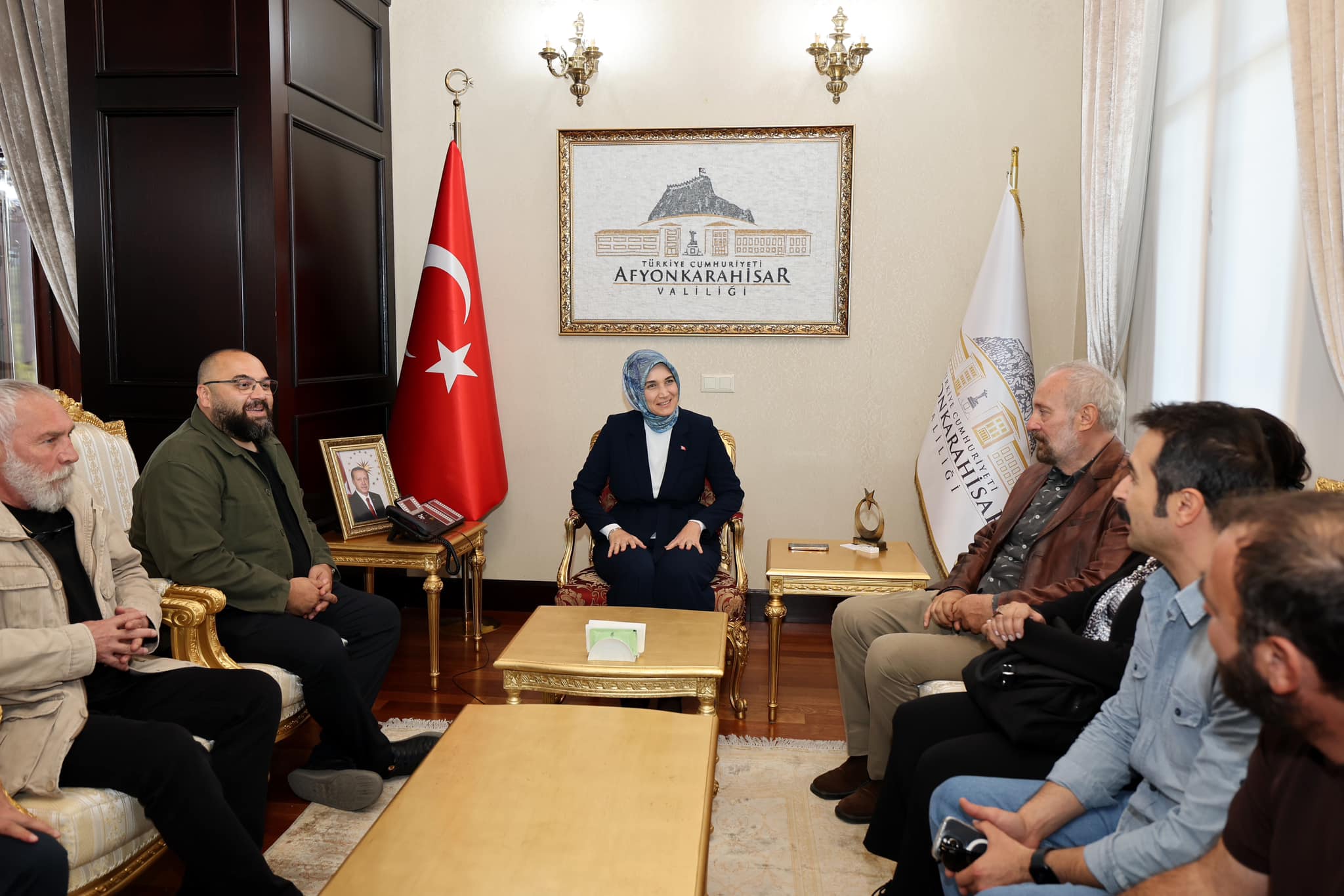 GÖNÜL DAĞI EKİBİ VALİ YİĞİTBAŞI’NI ZİYARET ETTİ