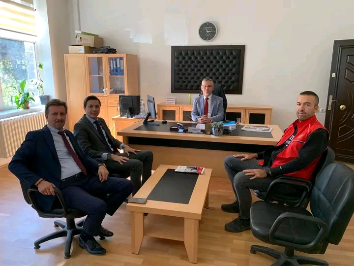 SANDIKLI İLÇE GENÇLİK MERKEZİ'NDEN, İLÇE MİLLİ EĞİTİM MÜDÜRLÜĞÜNE ZİYARET