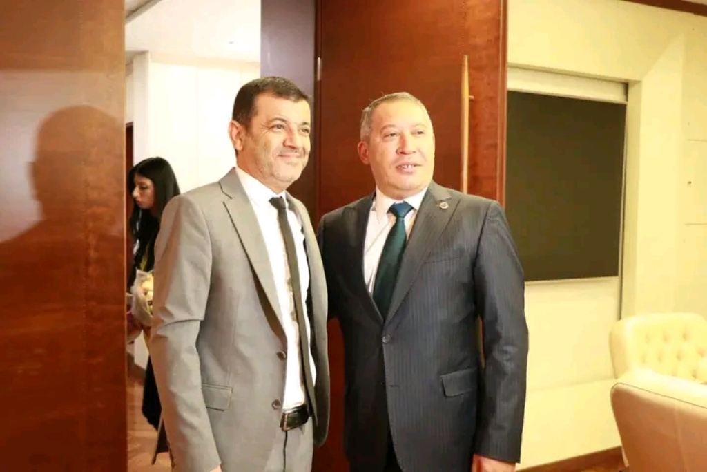 BAŞKAN TOPÇU'DAN, ÇAVUŞOĞLU'NA ZİYARET