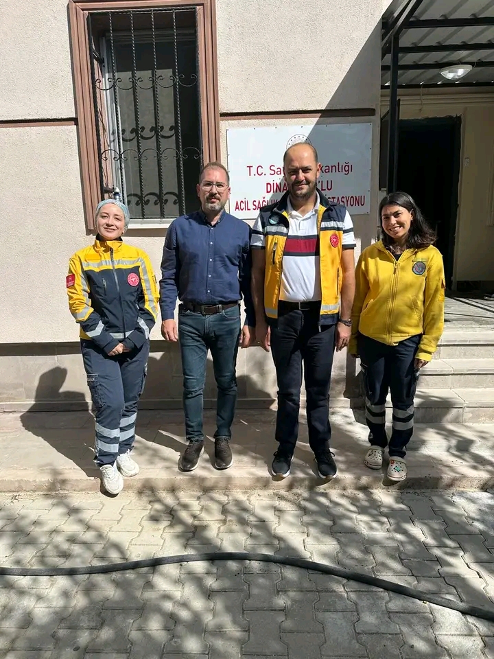 AFYON SAĞLIK MÜDÜRLÜĞÜNDEN 112 ACİL SAĞLIK HİZMETLERİ İSTASYONLARINA ZİYARET