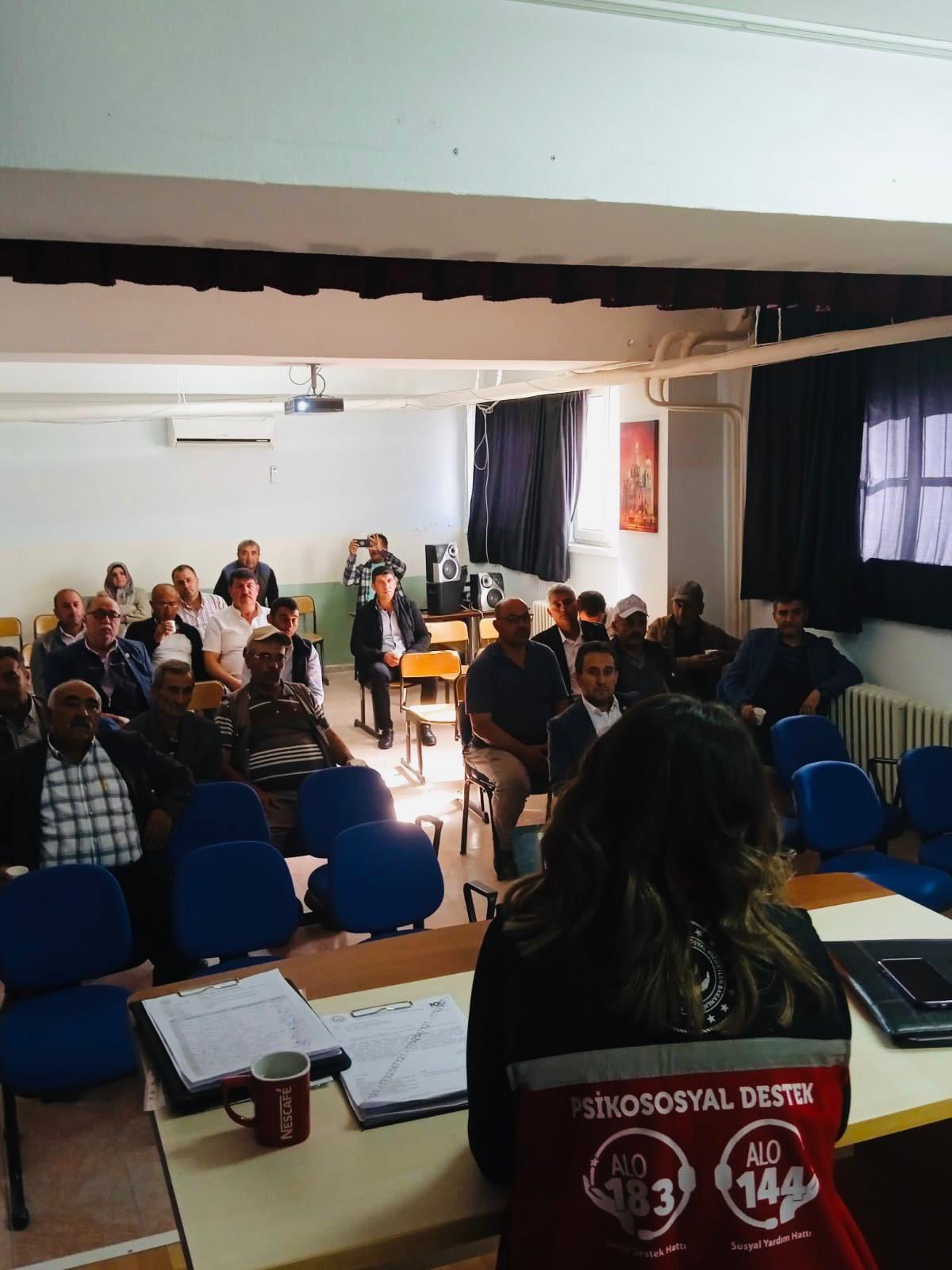 BOLVADİN’DE KADINA YÖNELİK ŞİDDETLE MÜCADELE VERDİ