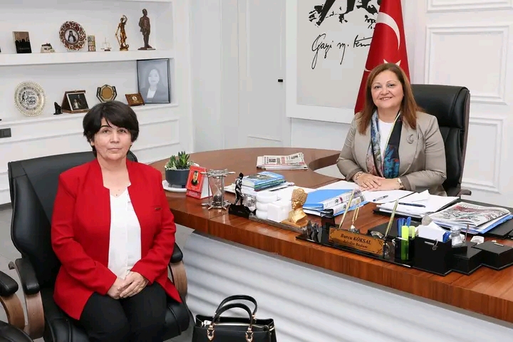 KÖKSAL, YILMAZ'I MAKAMINDA AĞIRLADI