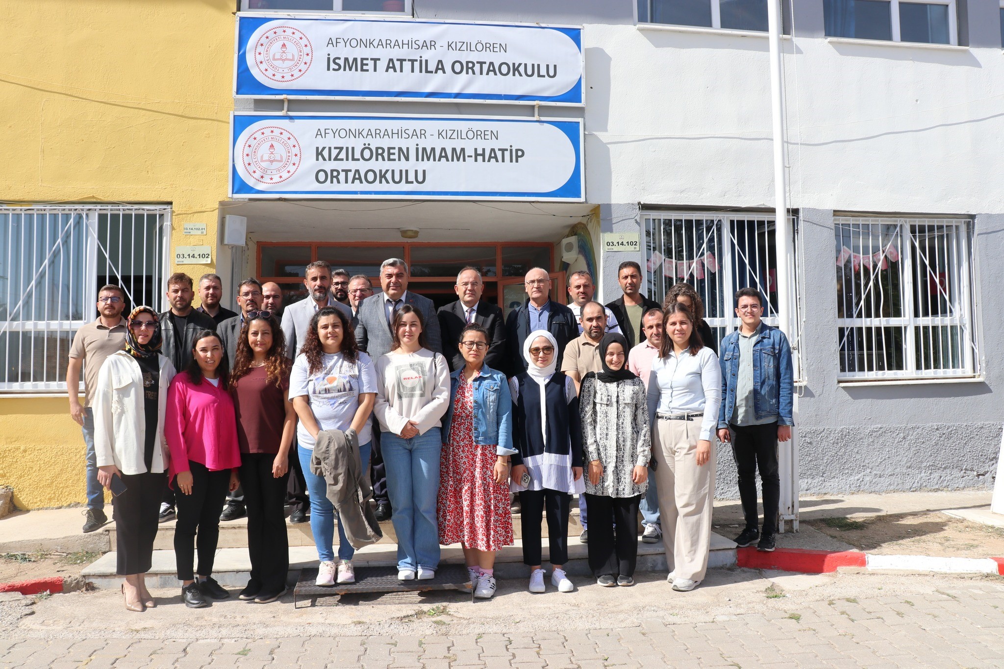 Kızılören'de eğitim durumu değerlendirildi