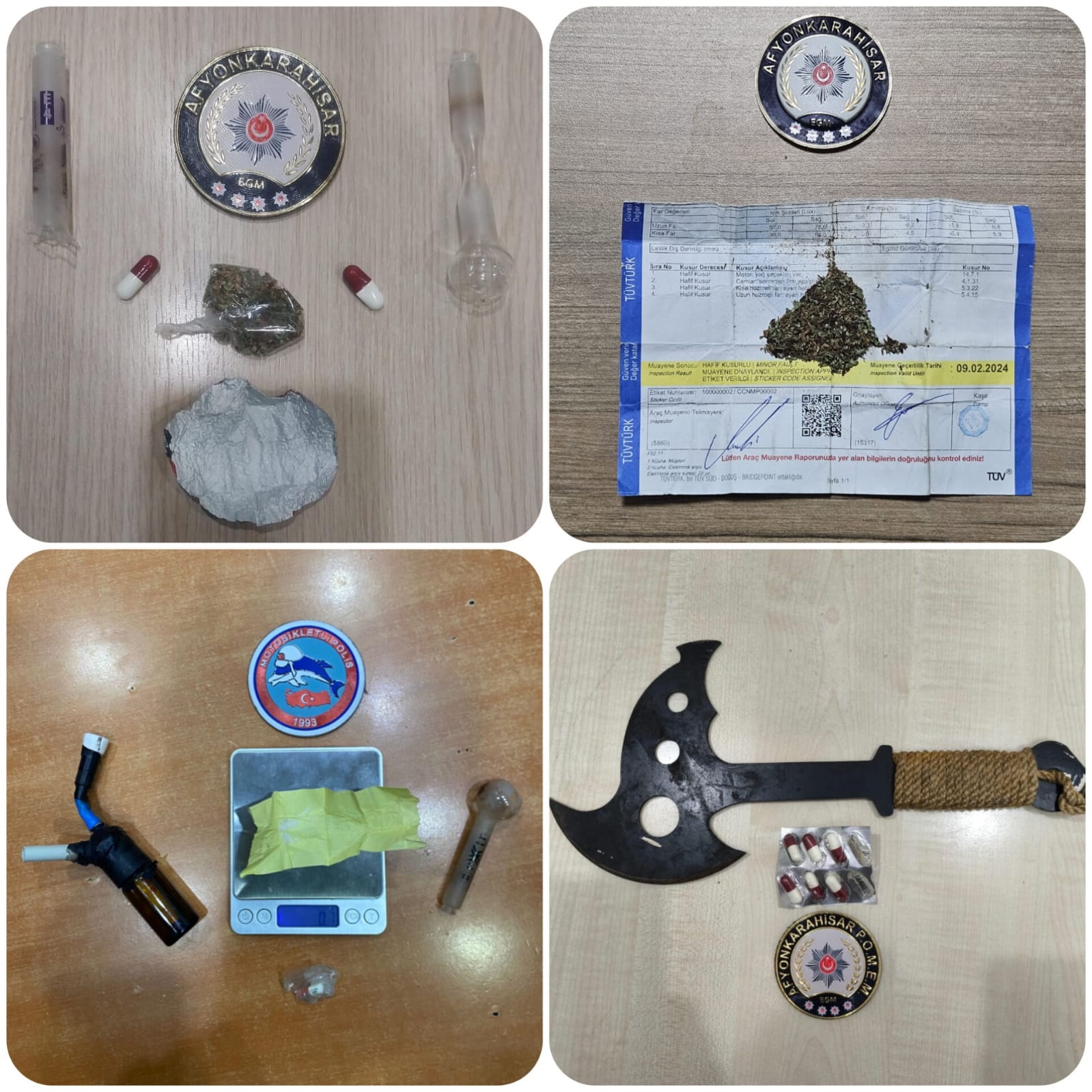 Afyon Polisi Yakalar Suça ve Suçluya Geçit Yok