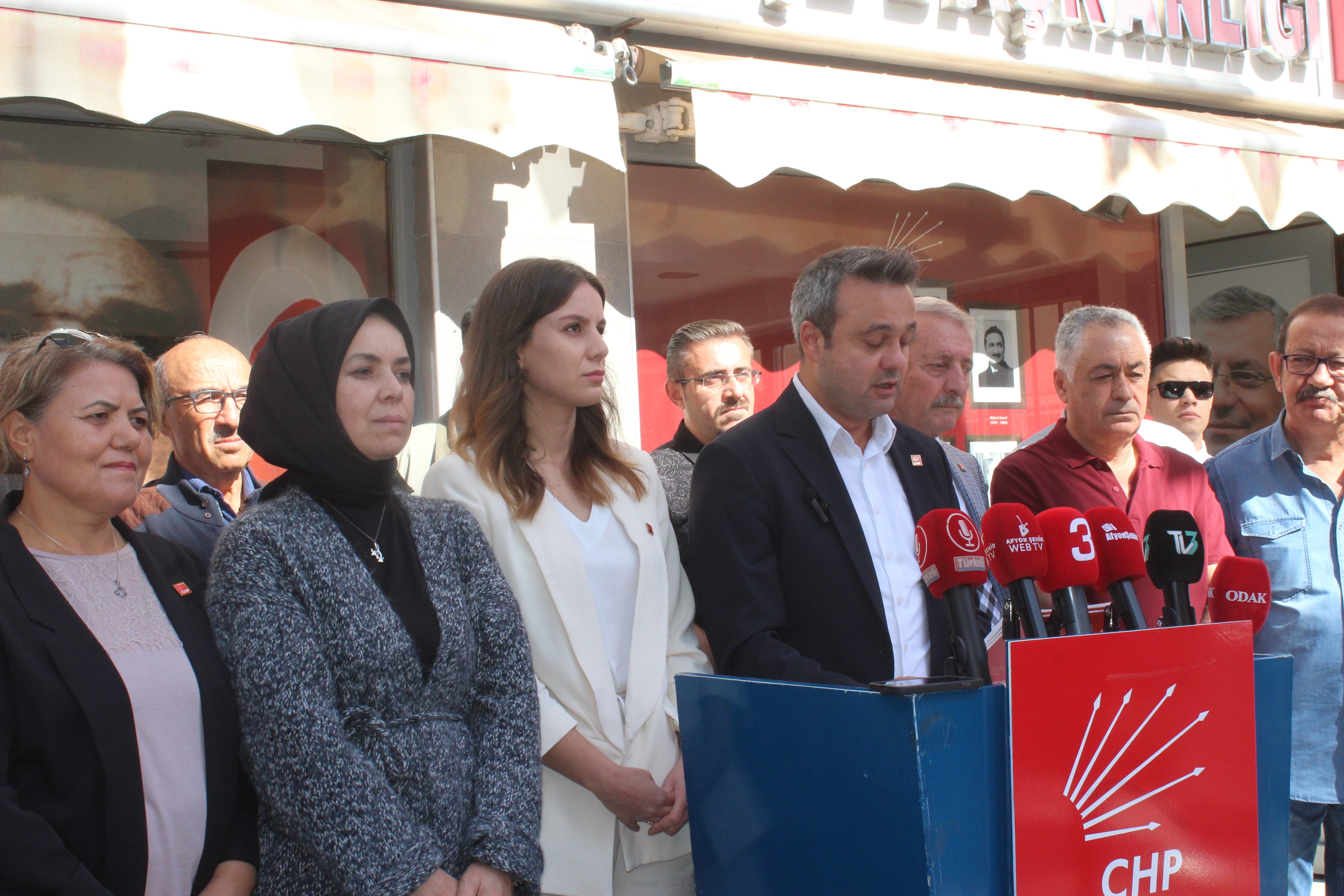 CHP'li FARUK DUHA ERHAN “HER DERDİN VAR BİR ÇARESİ ONUN DA ADI CUMHURİYET HALK PARTİSİ”