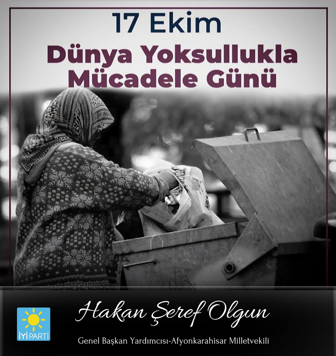 MİLLETVEKİLİ OLGUN DÜNYA YOKSULLUKLA MÜCADELE GÜNÜNÜ UNUTMADI
