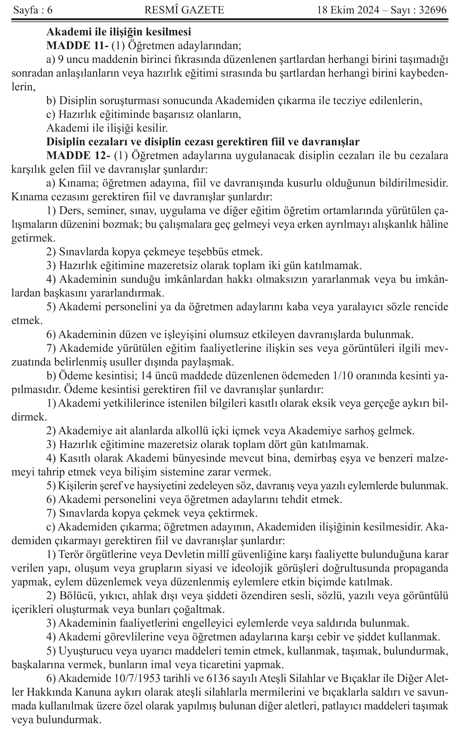 Öğretmenlik Meslek Kanunu Resmi Gazete’de Yayımlandı