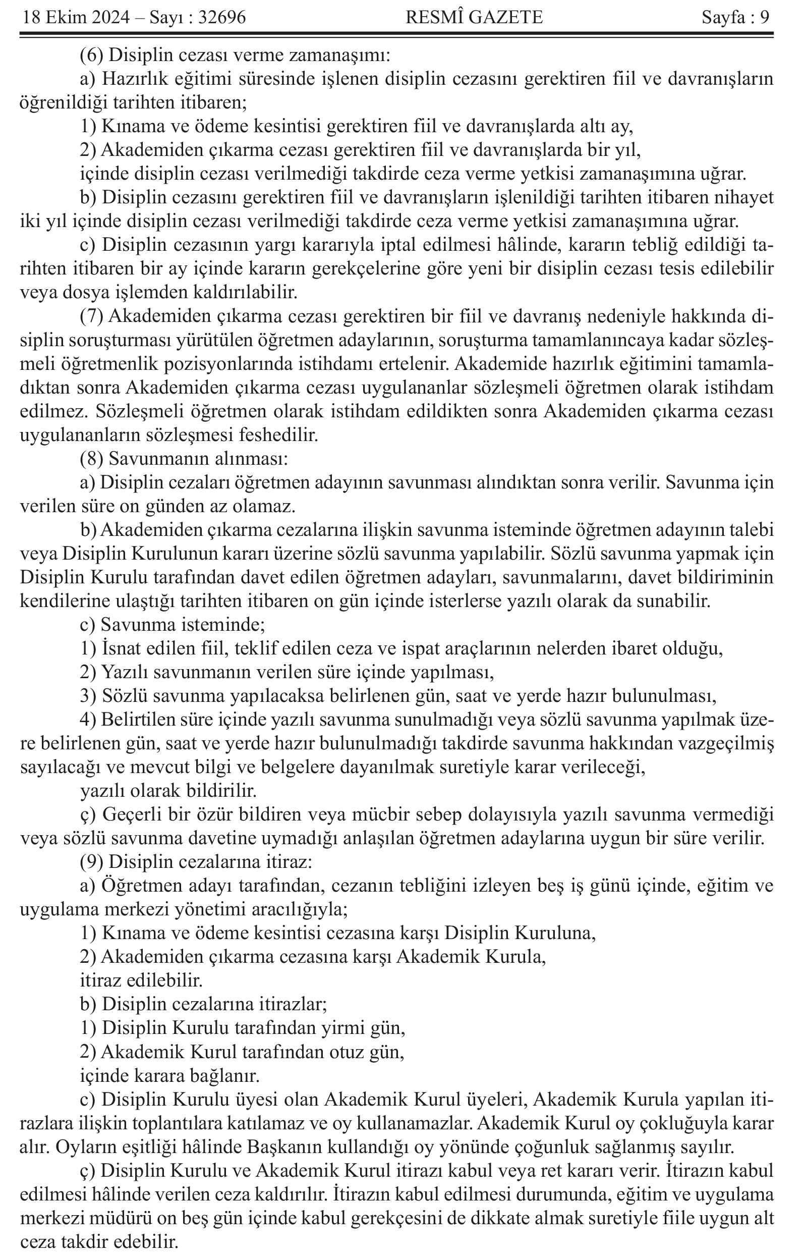 Öğretmenlik Meslek Kanunu Resmi Gazete’de Yayımlandı