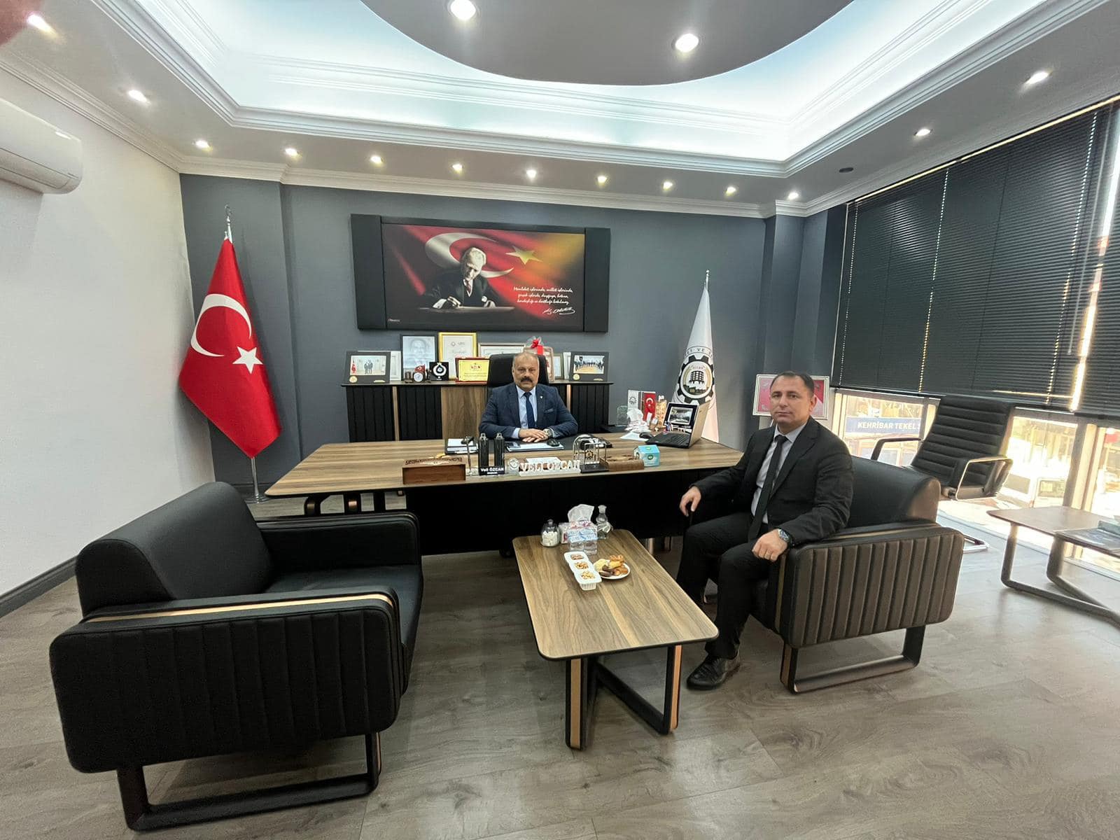 Müdür Yayla'dan Başkan Özcan’a Ziyaret