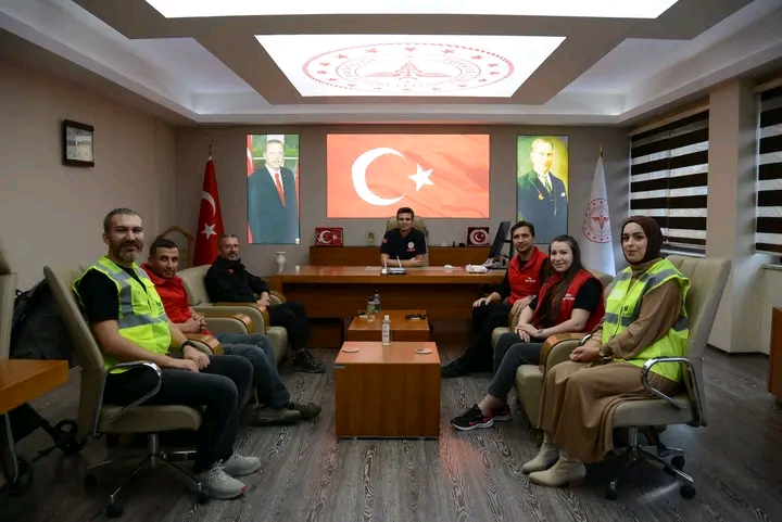 KORKMAZ'A İLKAD BAŞKANI VE EKİBİNDEN ZİYARET