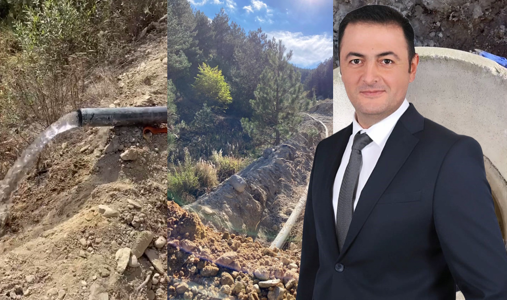 Kırka'ya Doğal Kaynak Suyu Kazandırıldı