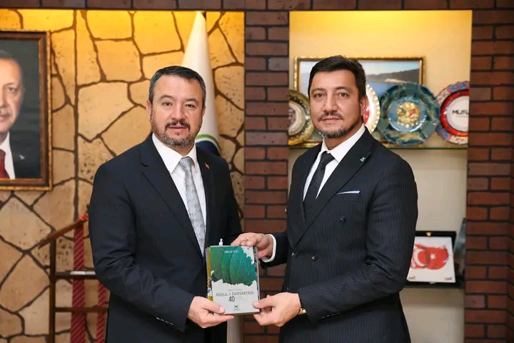 TÜGVA'DAN BAŞKAN ÖZTAŞ'A ZİYARET