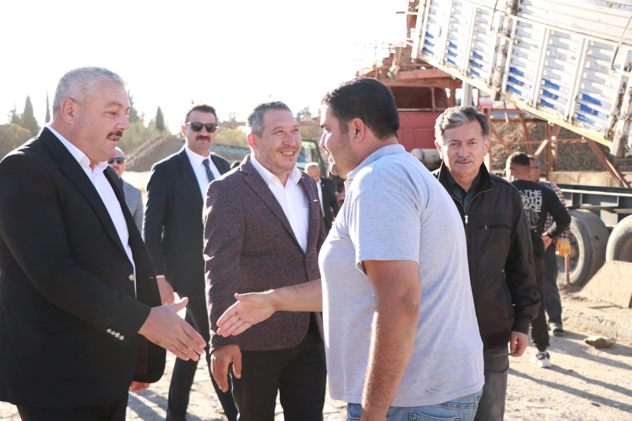 Başkan Topçu Burdur Şeker Fabrikası Müdürü Arslan’ı Ziyaret Etti