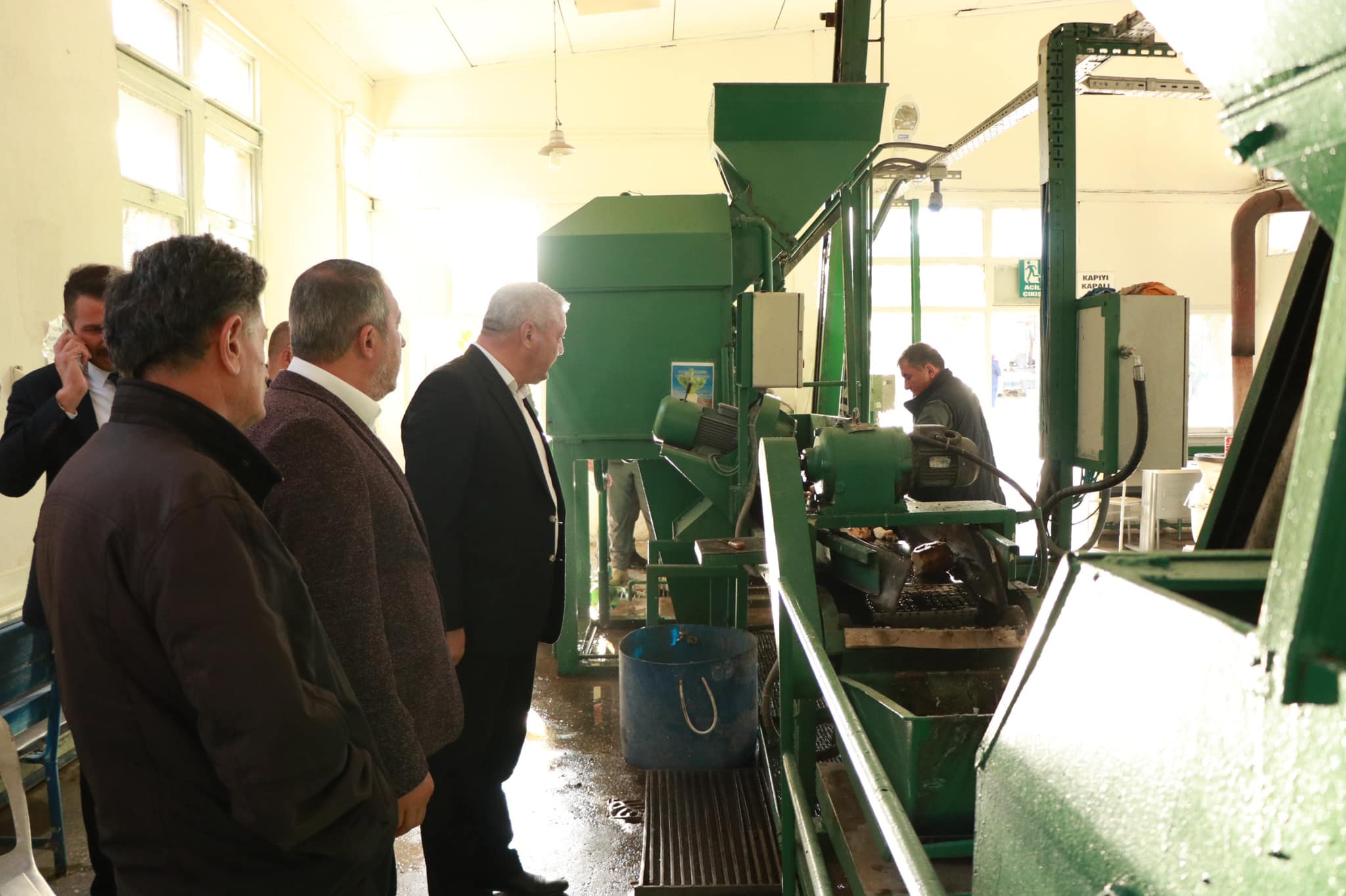 Başkan Topçu Burdur Şeker Fabrikası Müdürü Arslan’ı Ziyaret Etti