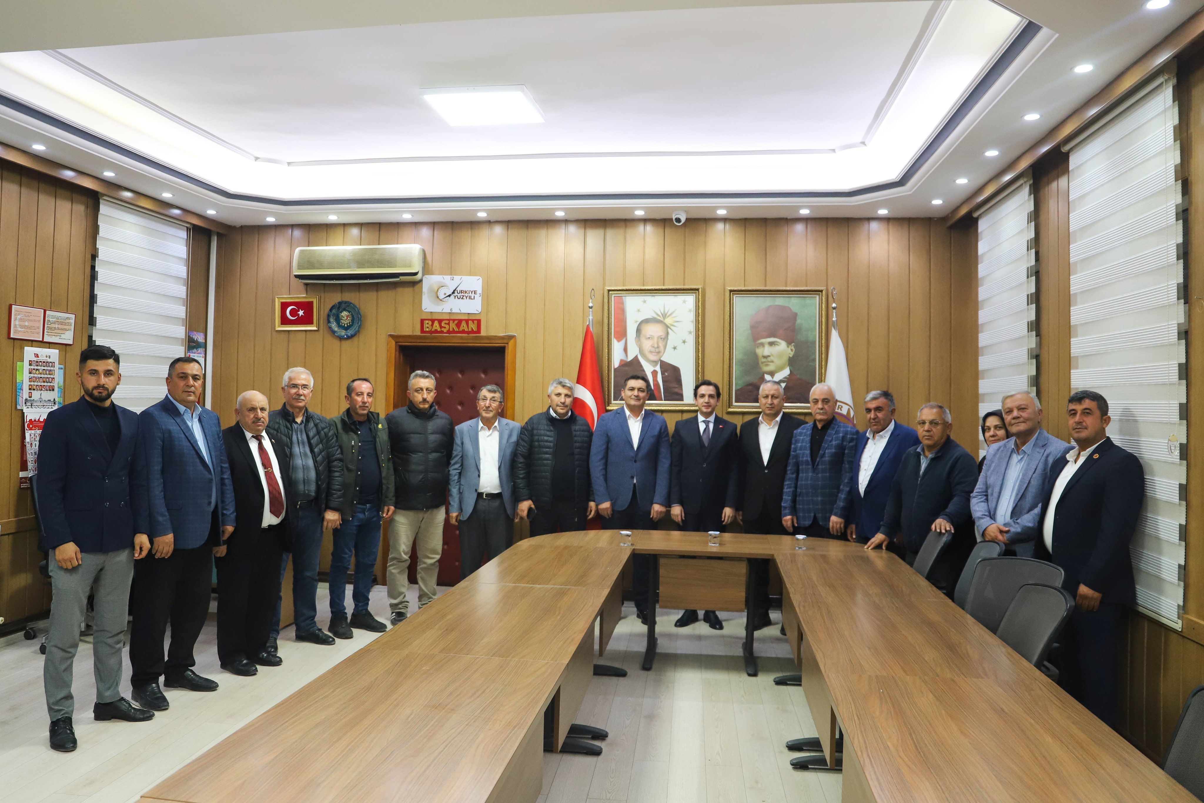 Başkan Altuntaş’tan Kaymakam Akpınar’a Veda Ziyareti