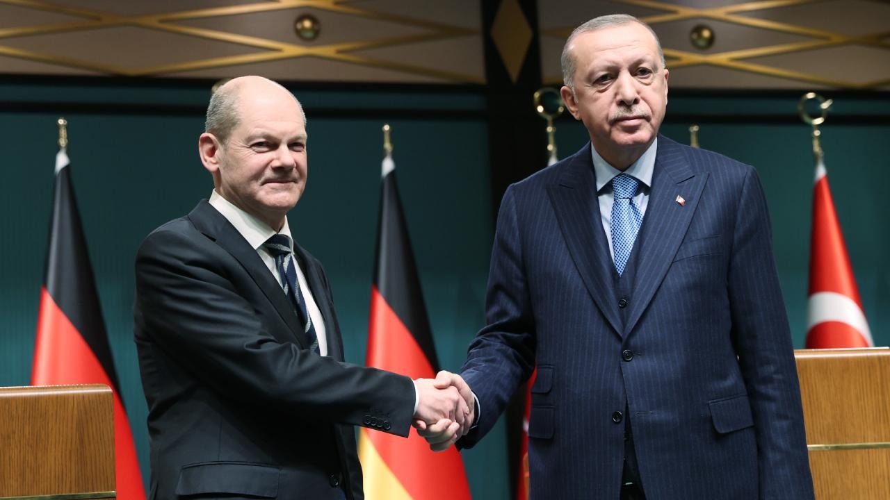 Almanya Başbakanı Scholz Türkiye'de