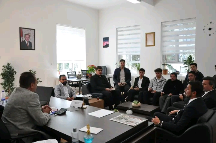 TÜGVA, MÜDÜR EROĞLU’NU ZİYARET ETTİ