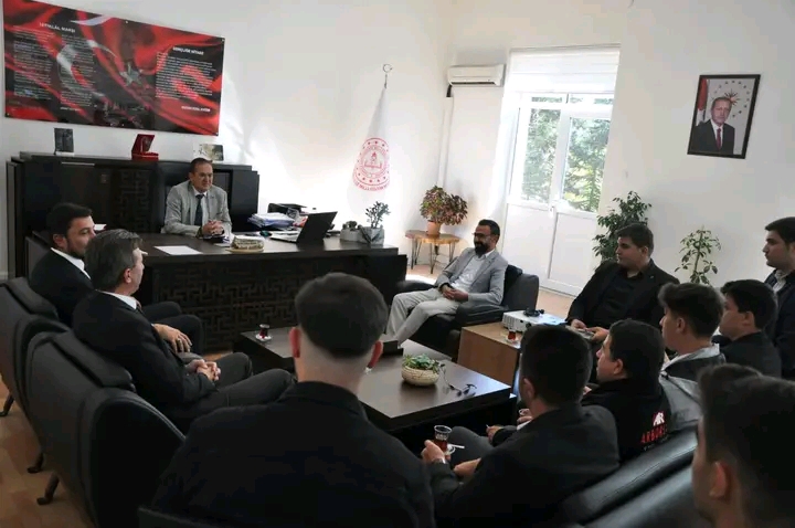 TÜGVA, MÜDÜR EROĞLU’NU ZİYARET ETTİ