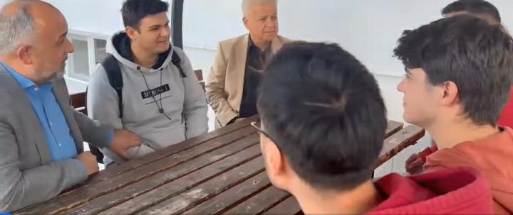 KASAPOĞLU GENÇLERLE BİR ARAYA GELDİ