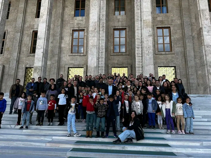 Selçuklu İlkokulu öğrencilerinden Milletvekili Arslan'a ziyaret