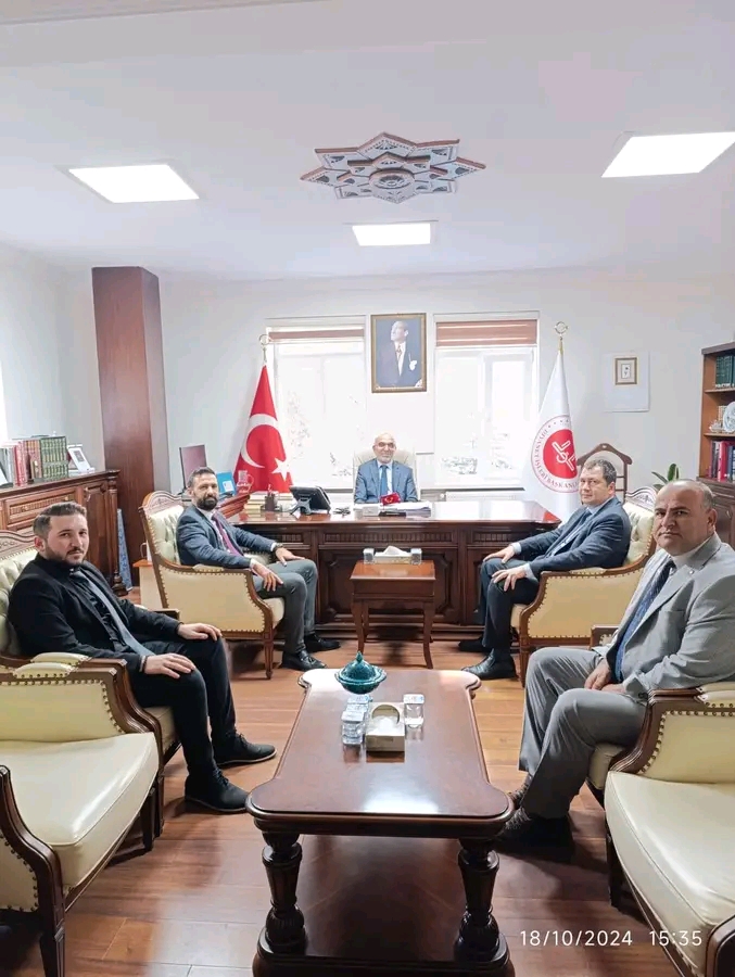 MÜFTÜ İMAMOĞLU ÖNEMLİ MİSAFİRLERİNİ AĞIRLADI