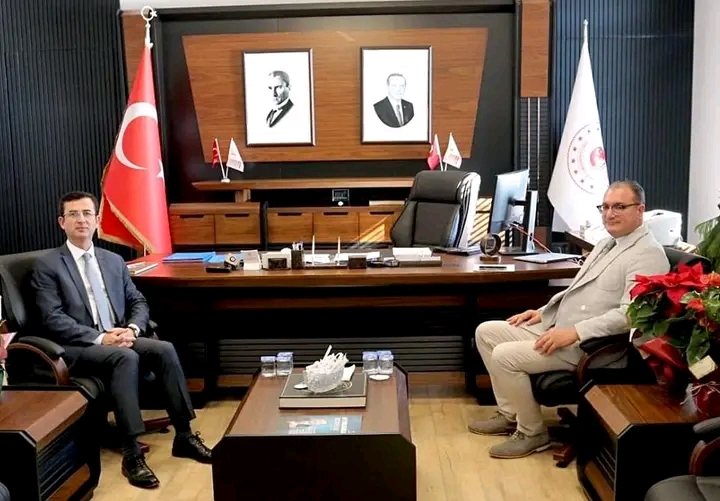 KAYMAKAM ARIKAN, İL MÜDÜRÜ KARAYOL'U ZİYARET ETTİ