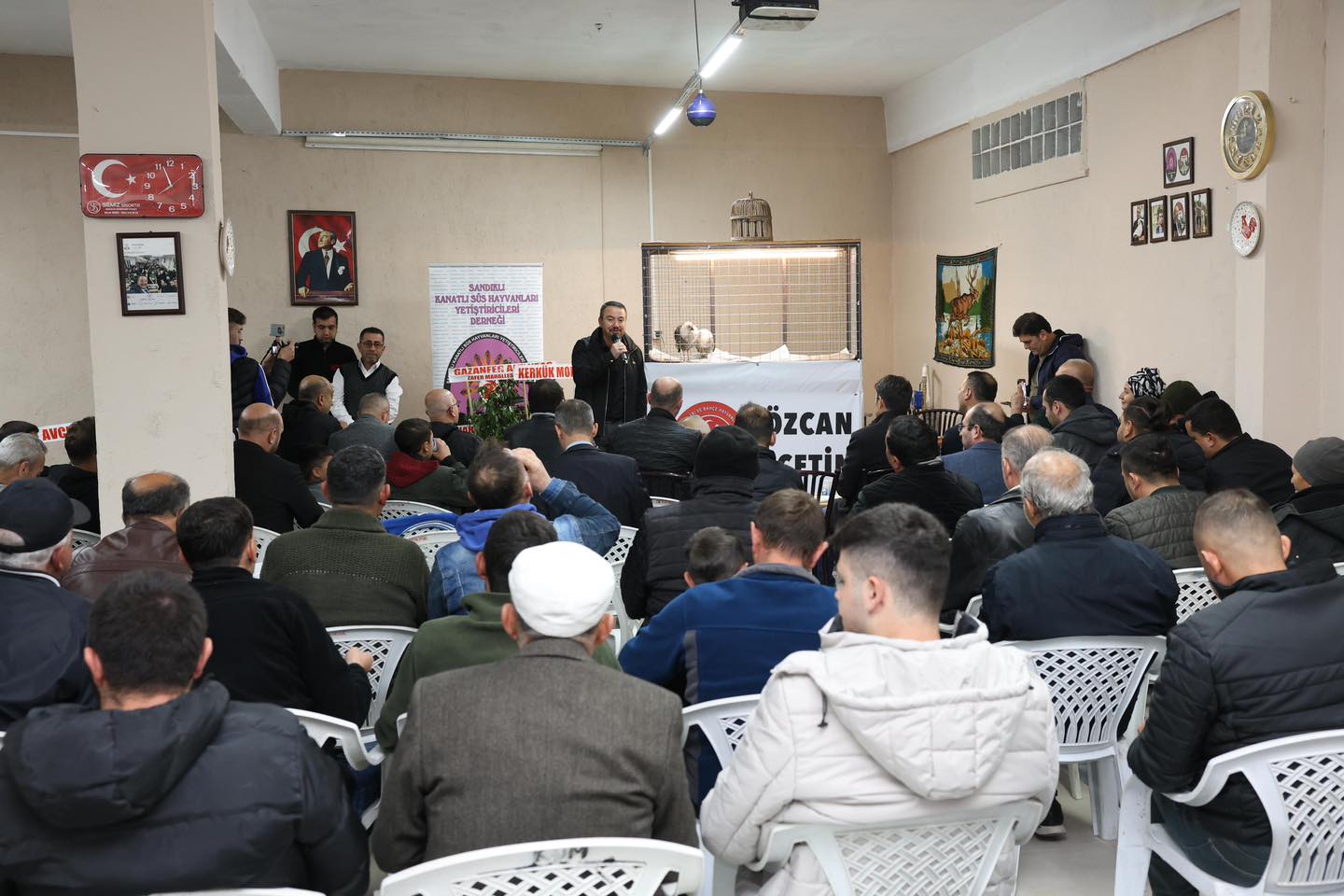 Sandıklı Kanatlı Süs Hayvanları Yetiştiricileri Derneği Yeni Hizmet Binası Açıldı