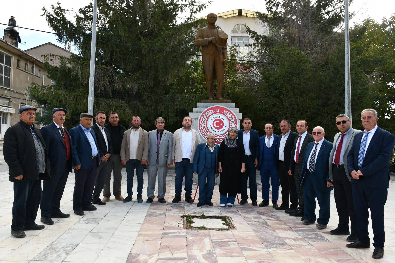 İscehisar'da Muhtarlar Günü Töreni Düzenlendi