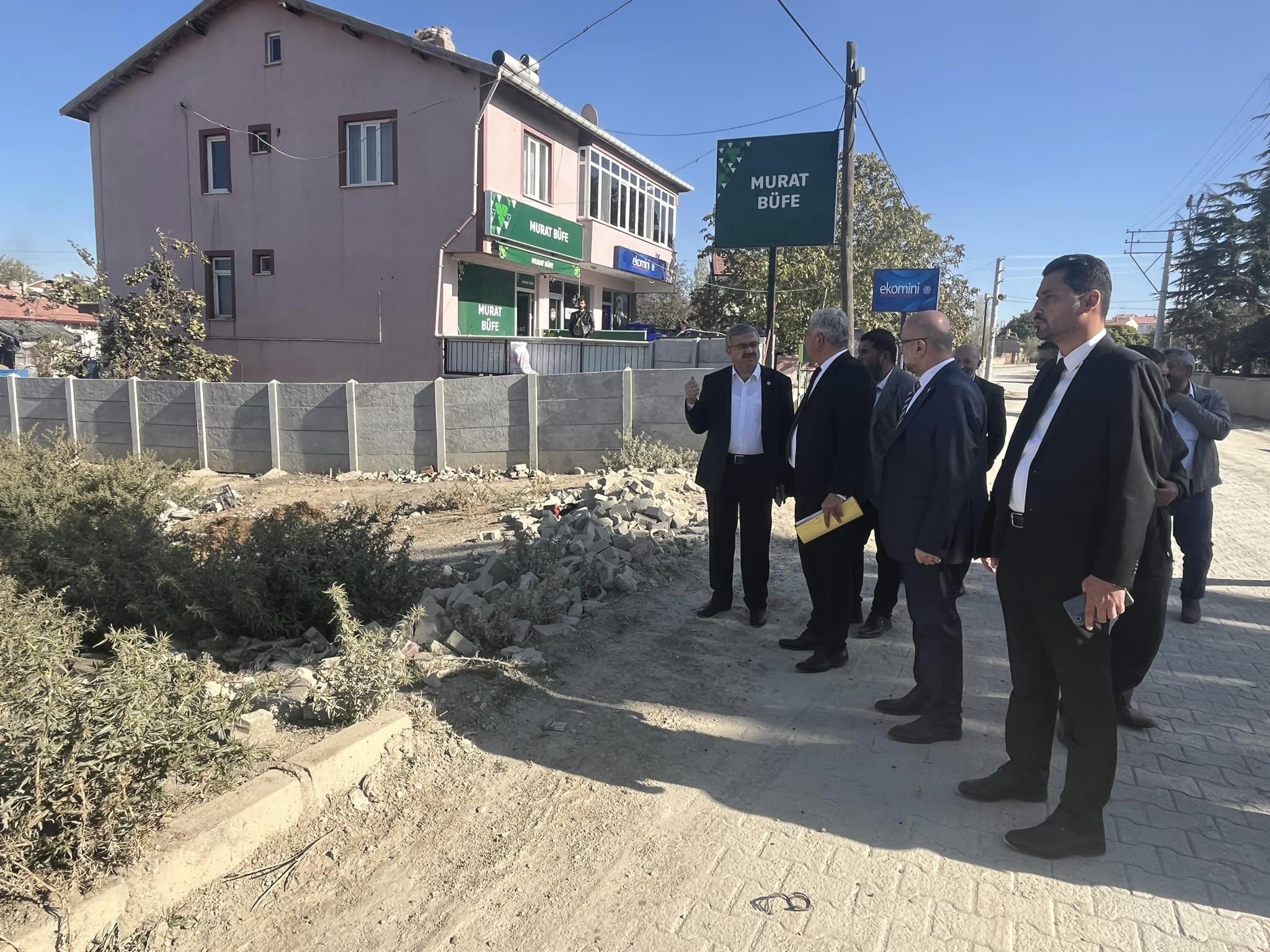 MİLLETVEKİLİ YURDUNUSEVEN PLANLANAN PROJELERİ YERİNDE İNCELEDİ