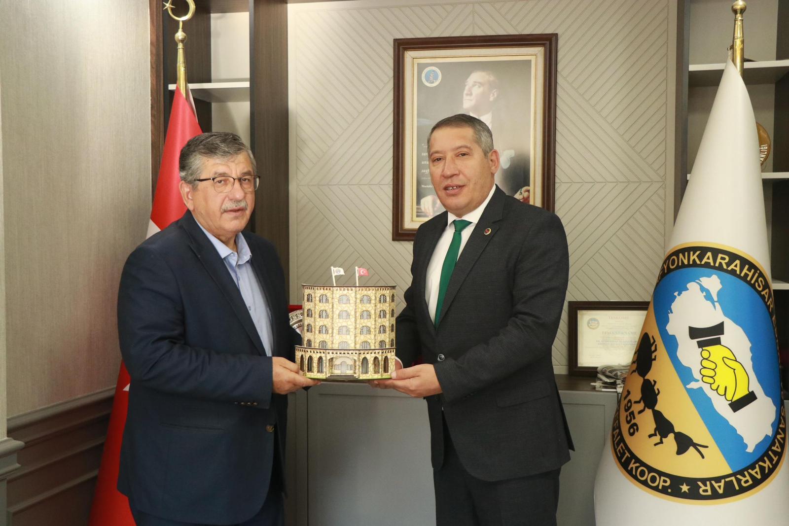 Başkan Birliktir Başkan Topçu’yu Ağırladı