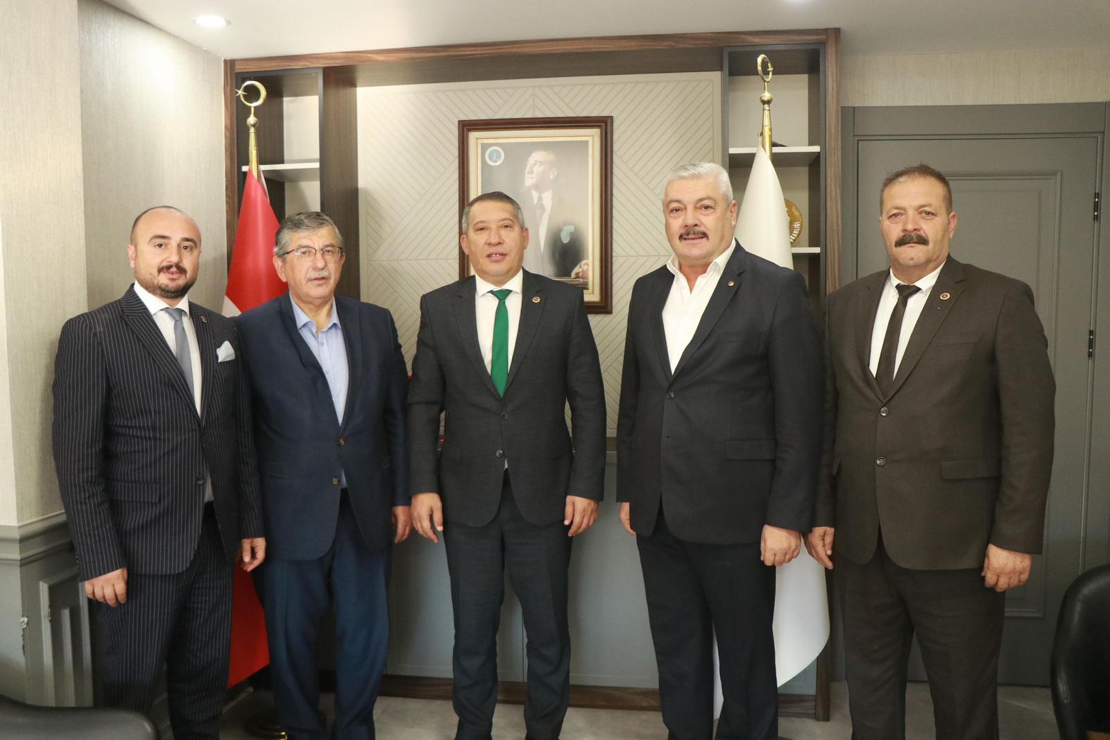 Başkan Birliktir Başkan Topçu’yu Ağırladı